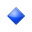 small blue diamond