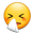 sneezing face