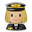 woman pilot medium-light skin tone