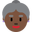 old woman dark skin tone