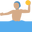 person playing water polo medium skin tone