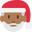 Santa Claus medium-dark skin tone