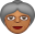 old woman medium-dark skin tone