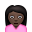 person frowning dark skin tone