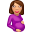 pregnant woman medium skin tone