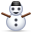snowman without snow