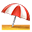 umbrella on ground