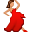 woman dancing medium skin tone