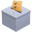 ballot box with ballot