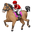 horse racing light skin tone