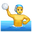 man playing water polo