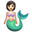 mermaid light skin tone