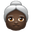 old woman dark skin tone