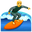 person surfing