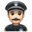 police officer light skin tone