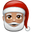 Santa Claus medium skin tone