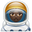 woman astronaut dark skin tone