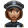 woman police officer medium skin tone